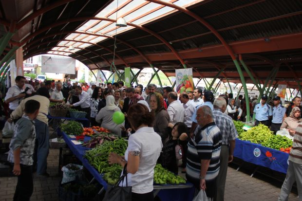 Kayseri’de, Talas ve Kocasinan %100 Ekolojik Pazarları açıldı.