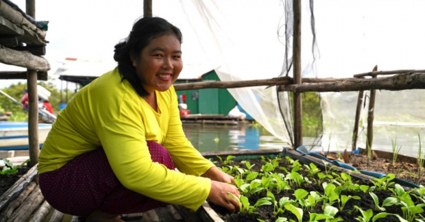 Kamboçya’nın yüzen köylerinde iklim mücadelesi