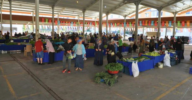 Kayseri %100 Ekolojik Pazar zehirsiz sofralar için kapılarını yeniden açtı